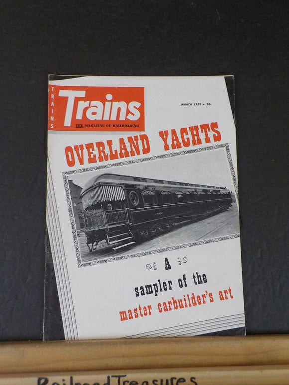 Trains Magazine 1959 March A sampler of master carbuilders art