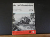 Der Modelleisenbahner 1973 August Trade journal for model railroaders