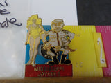 Jaycees Mississippi Female blonde in yellow swimsuit Ol Reb      Pin