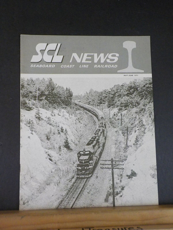 SCL News Seaboard Coast Line RR Employee Magazine 1971 May June V5#3