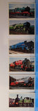 Set of 24 Sharman Newspaper Golden Age of Steam trading cards Swaperama