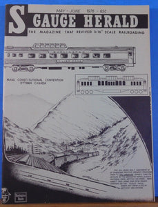 S Gauge Herald 1976 May June NASG Constitutional Convention Ottawa Canada