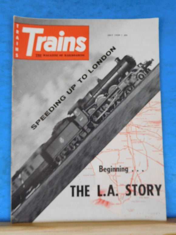 Trains Magazine 1959 July The LA Story Speeding up to London