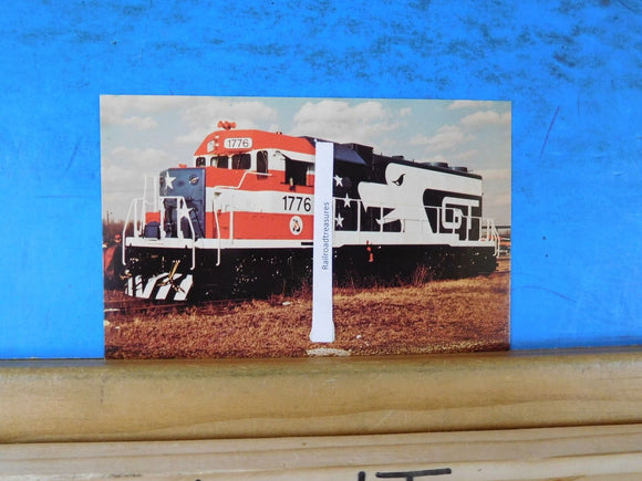 Postcard Grand Trunk Western locomotive #1776 1976 Bicentennial Spirit of 76 Mar