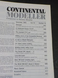 Continental Modeller 1992 December The standard G10 van New DB level crossing si