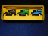 Corgi Transport of the 30s 3 Ford Model T Vans 1986