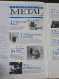 Projects in Metal 1997 April Firing Pin Hole Tool Graduating Spur Gear