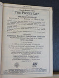 Pocket List of Railroad Officials #324 1975 4thquarter