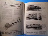Rail Canada Volume 1 by Donald C. Lewis Soft Cover Diesel Paint schemes CN Sys