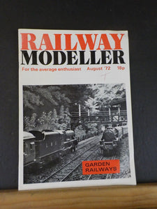 Railway Modeller 1972 August V23 #262 Garden Railways Manchester in the garden