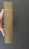 Dominion Of Canada Annual Report Railways & Canals 1908-1909 1909-1910 on bindin