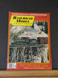 Railroad Model Craftsman Magazine 1976 August RMC Weathering locos Paint backdro