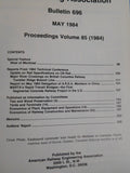 American Railway Engineering Association Bulletin 696 May 1984 Vol 85