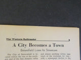 Western Railroader #51 May 1942 V5#7 Bakersfield & Kern equipment