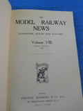 Model Railway News Bound Volume 8 1932 Jan - Dec Clockwork, steam and electric