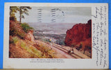 Postcard Broadmoor from Point Sublime Colorado Springs & Cripple Creek Short Lin