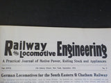 Railway and Locomotive Engineering 1914 September German Locomotives for South E