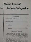 Maine Central Railroad Employees Magazine 1953 June