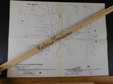 Map Des Moines Sioux City Council Bluffs 2 sided