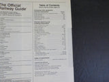 Official Railway Guide 1994 May North American Travel Edition sc