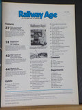 Railway Age 1986 April New marketing thrusts High speed rail