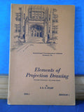 ICS Elements of Projection Drawing #2924-2 Edition 1 1935.   International Corre