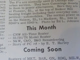 Extra 2200 South #22 1970 April May C&NW Roster Railpace