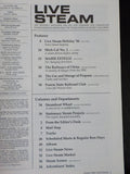 Live Steam Magazine 1986 Oct Chinese steam railway portfolio steam-driven duplex