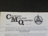 Colorado Midland Quarterly #2 1981 March The Suburban Cars