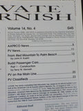 Private Varnish Issue 45 1992 July August The Palm Beach Budd passenger Cars pt1