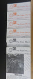 Feather River Rail Society The Train Sheet 1985 Lot of 6 Vol 3   Western Pacific