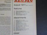 Railfan Magazine 1977 August Vol. 1 # 11 Oregon's last loggers LV Doodlebugs