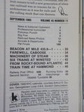 Trains Magazine Bound Volume 45 Nov 1984 - Oct 1985