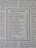 Model Railroader Magazine 1940 March Track by Boomer Pete Water Column