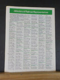 Railway Employees Journal 1973 July Their Tracks are in the Sky
