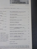 Model Craftsman RMC 1949 April EMC PAssenger diesel in HO