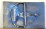 Belt Buckle Union & Central Pacific Rail Road Line 3 ¼ x 2 Copper