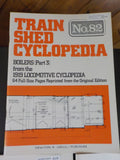 Train Shed Cyclopedia Lot 1919 Locomotive Cyclopedia 52 82 84 87 89      5 Books