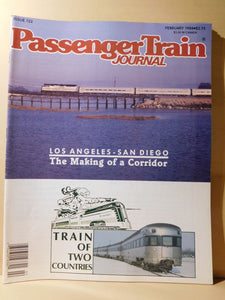 Passenger Train Journal #122 1988 February PTJ Los Angeles - San Diego Train of
