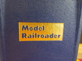 Model Railroader Magazine Complete year in MR blue binders 1978   12 issues