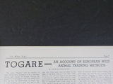 White Tops Circus Magazine 1946 March April John King and the Chief