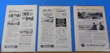 Ads Milwaukee Road Lot #13 Advertisements from various magazines (10)