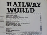 Railway World 1971 September Vol 32 No 376 Steam on the Japanese National Ry