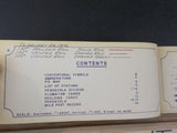 Louisville & Nashville RR Co Pensacola Division 1930 Condensed Profile Map