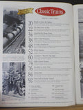 Classic Trains 2001 Winter World War II Troop train cars B&O (crease in cover)