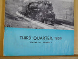 NRHS Bulletin 1959 V24 #3 STEAM POWERED STREAMLINER Damaged