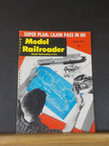 Model Railroader Magazine 1956 October Cajon Pass in HO Recessed Control Panel