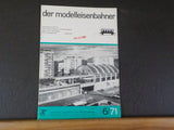 Der Modelleisenbahner 1971 Juni 6/71 Trade journal for model railroaders