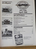 Special Interest Autos #104 1988 April 1934 Brewster1950 Chrysler Traveler