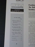 Baltimore & Ohio Employee Magazine 1961 October B&O Major car repair program beg